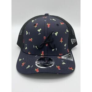 Atlanta Braves New Era Hat 9SEVENTY Stretch Snapback Cap OSFM NEW NWT ADULT